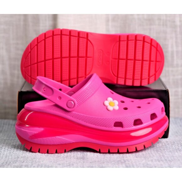 Size: 8 Women/6 Men | Crocs Mega Crush Clog Unisex NWT | Color: Juice | 9826367 - Picture 2 of 12